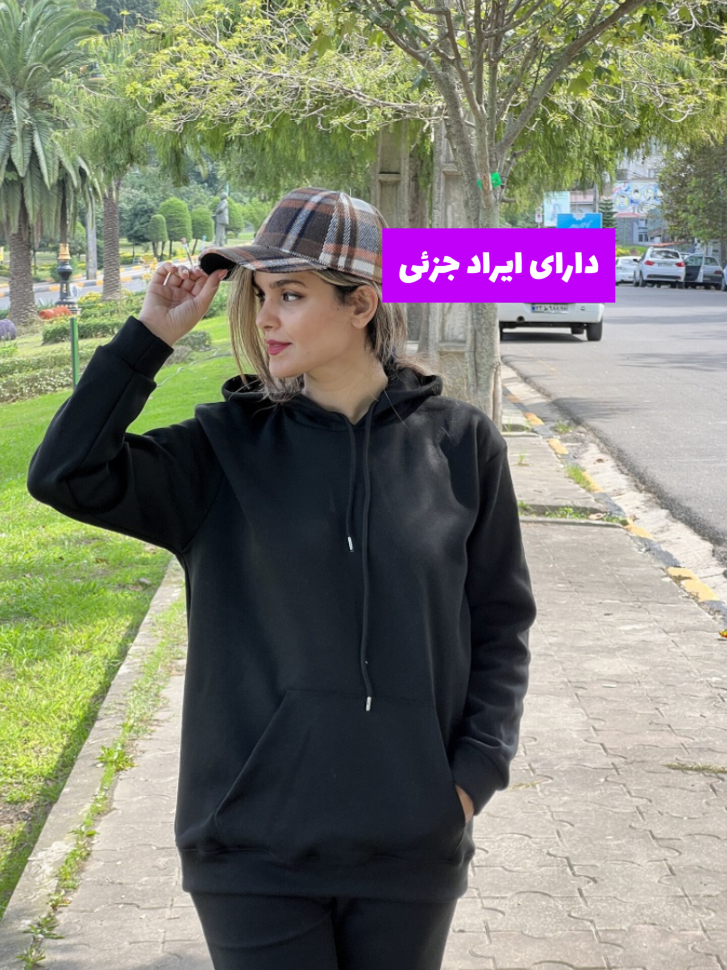 هودی اسپرت تو کرکی( دارای ایراد جزئی )