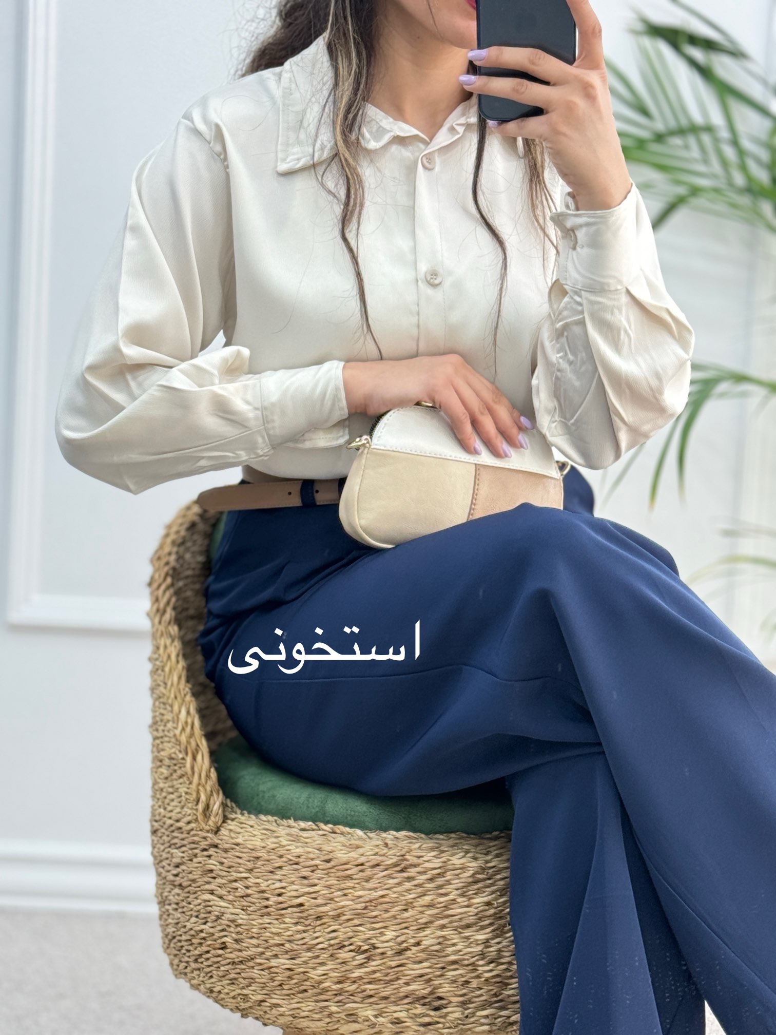 شومیز ساتن پنبه