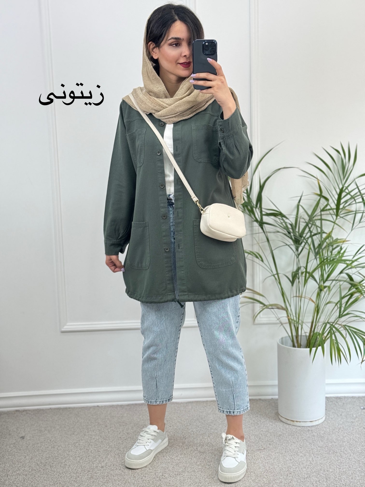 مانتو کتان ماهسیما