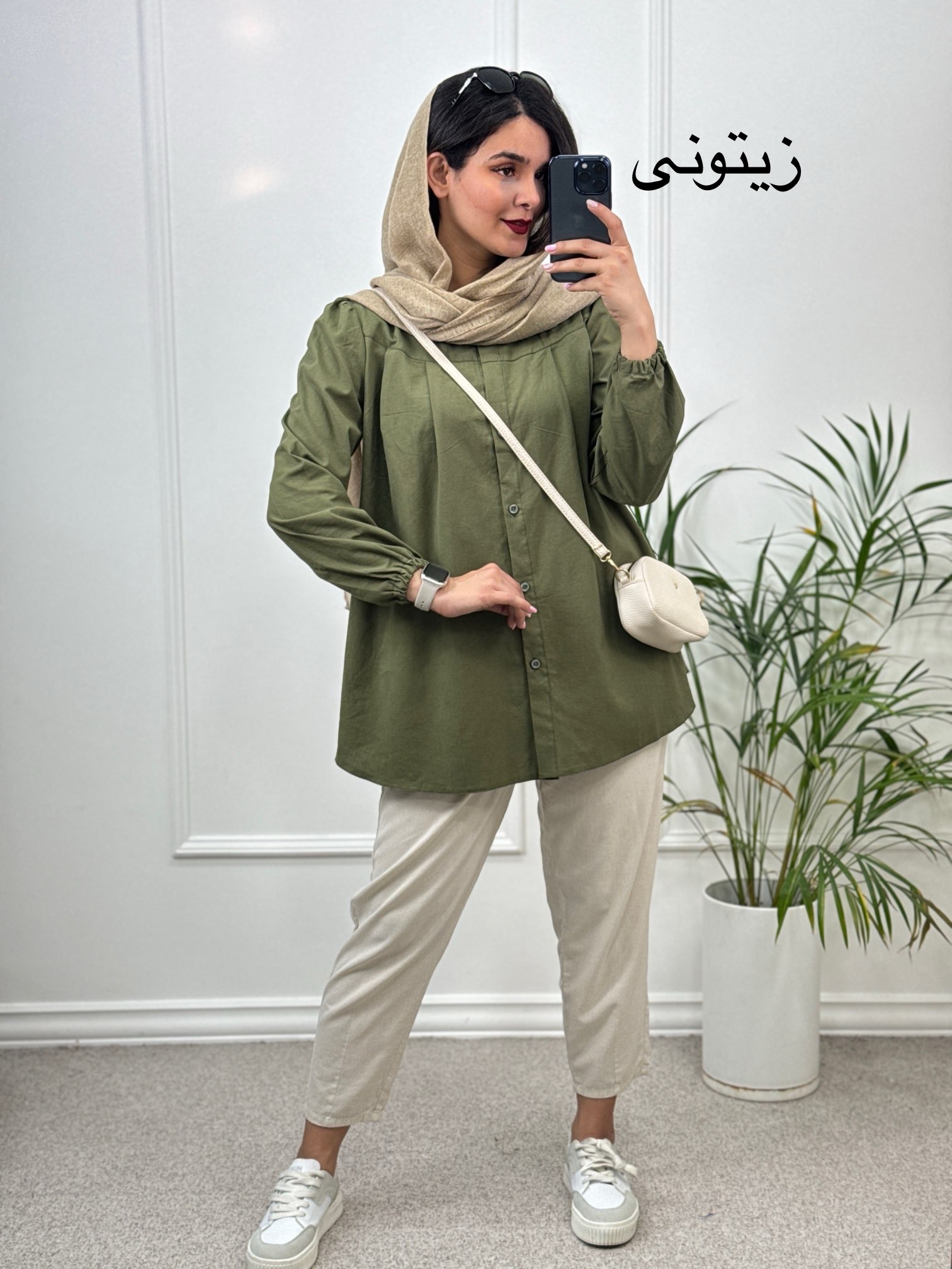 مانتو شومیزی پونه