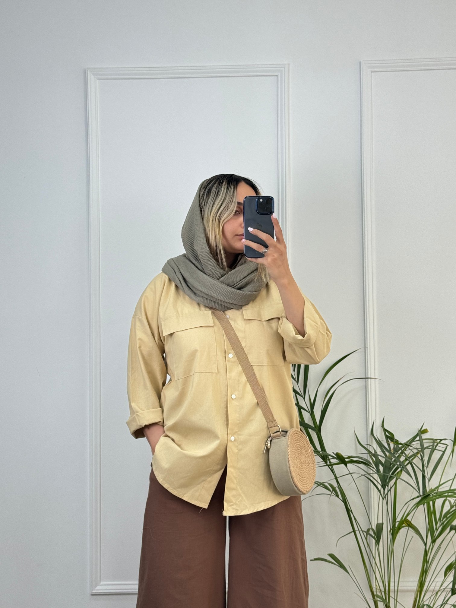 مانتو لینن آرمیلا ( دارای ایرا جزئی )