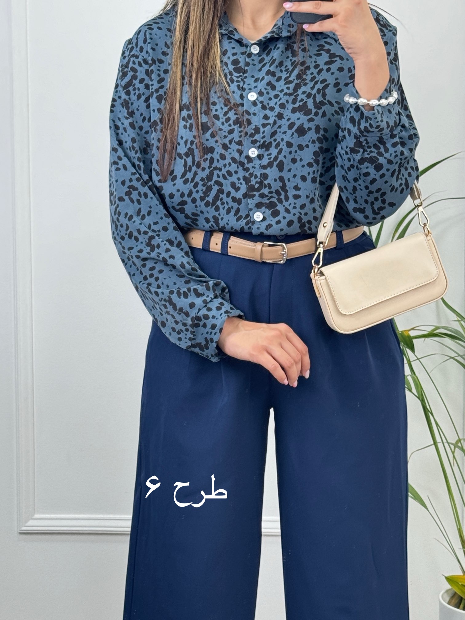 شومیز کرپ الیزه