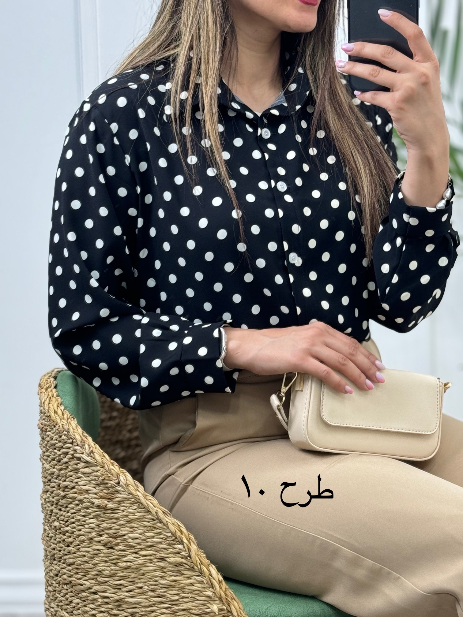 شومیز کرپ الیزه