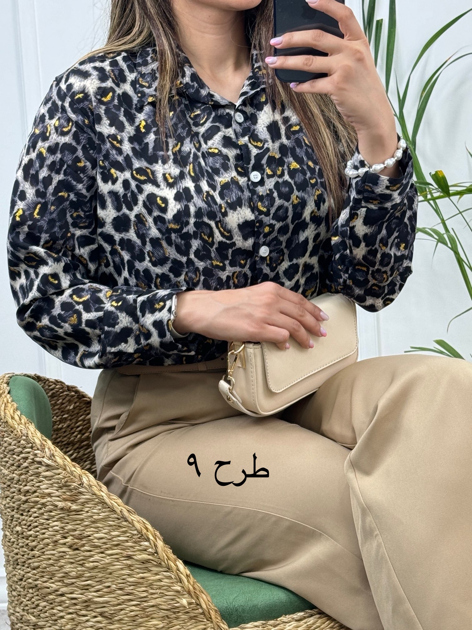 شومیز کرپ الیزه
