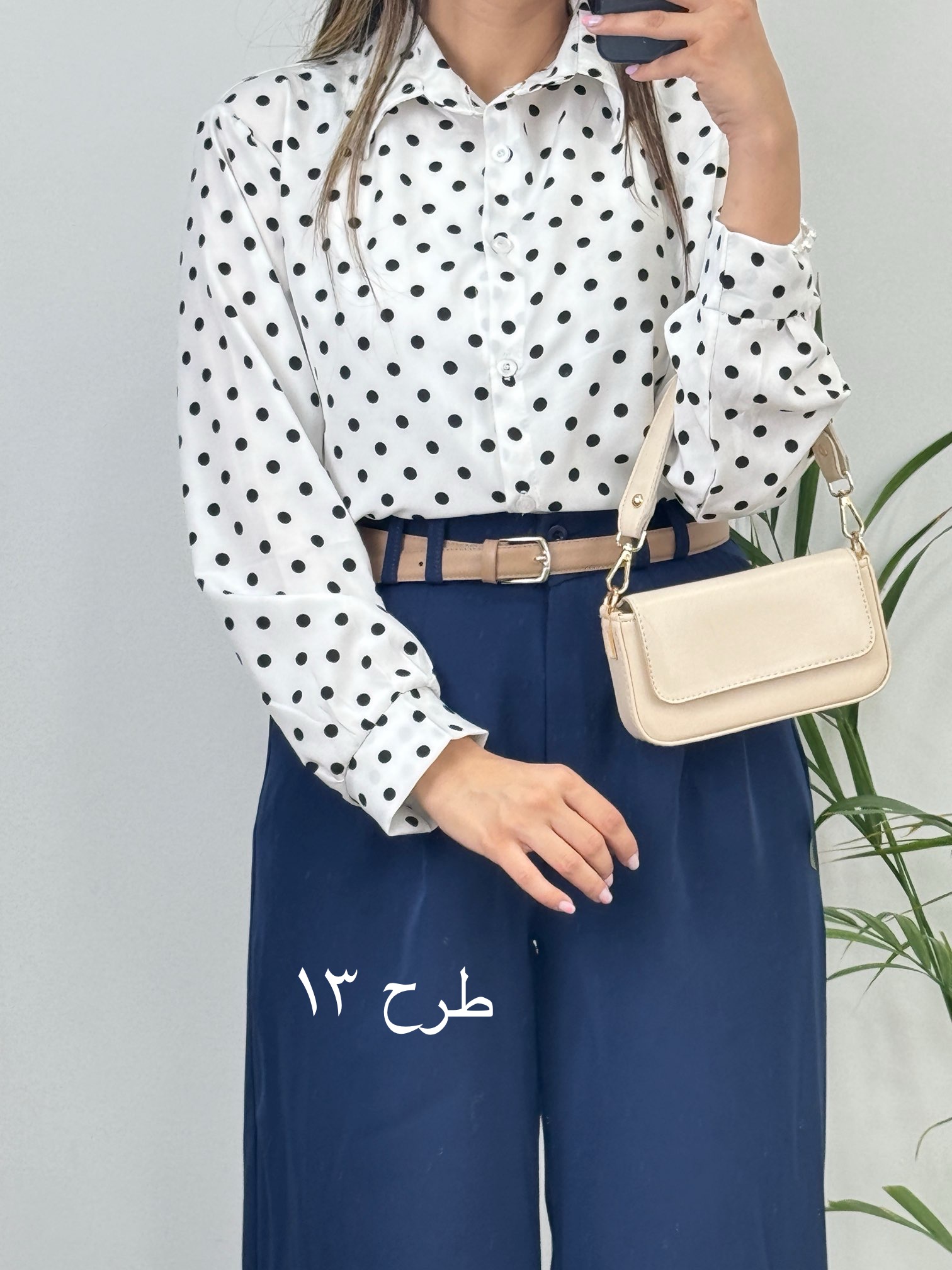 شومیز کرپ الیزه