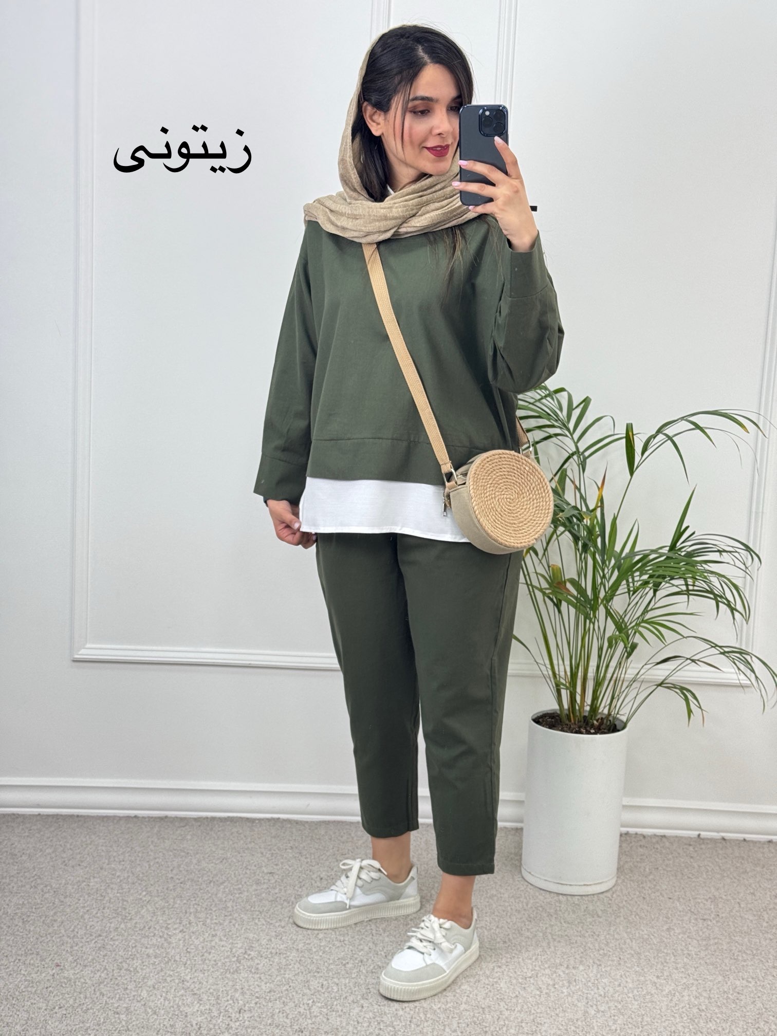 ست مانتو شلوار مام استایل