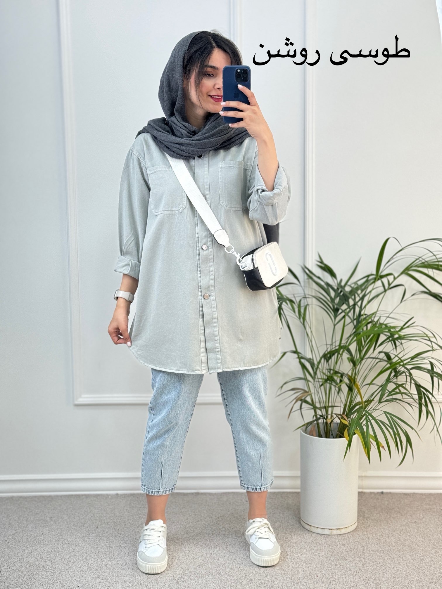 مانتو کتان زارا پلاس بلند ( دارای ایراد جزئی )