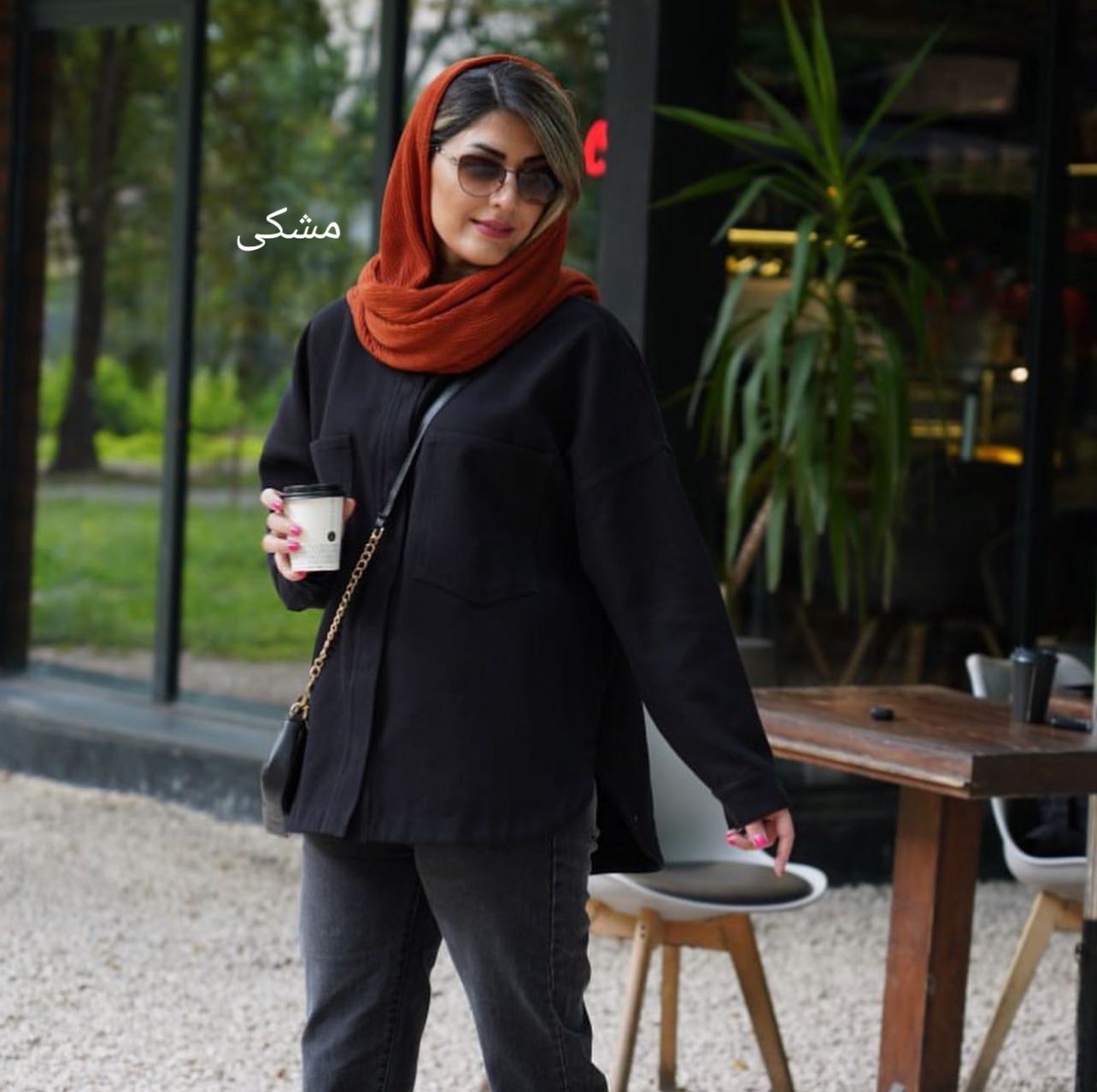 مانتو کتان رُز