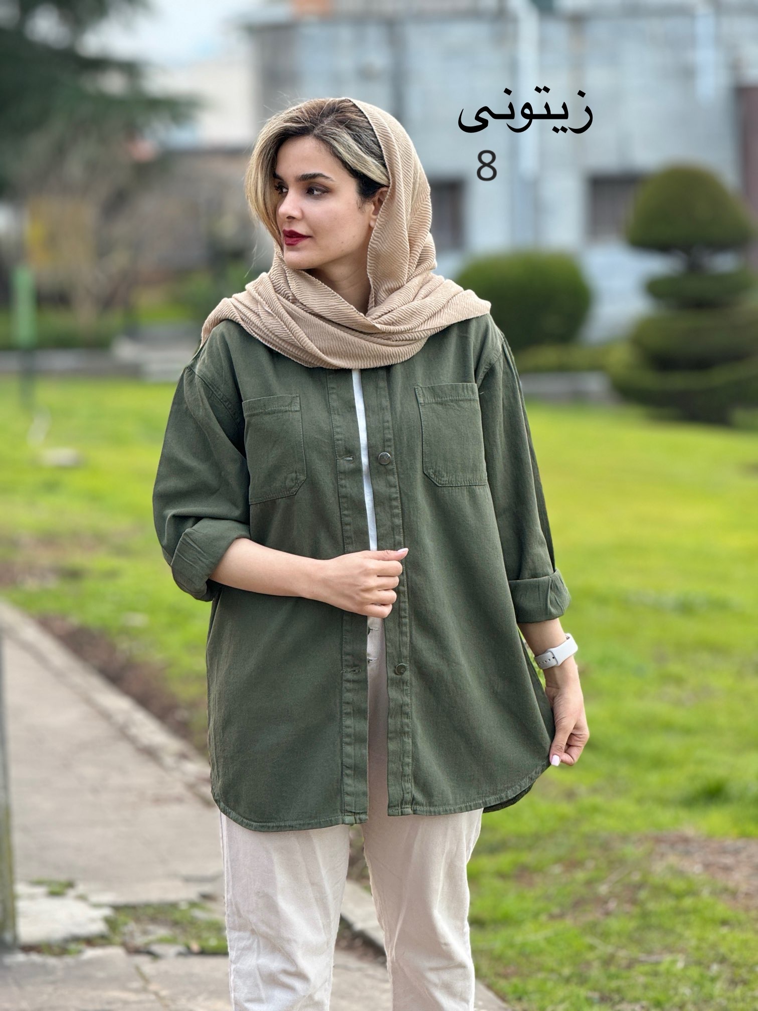 مانتو کتان زارا پلاس بلند ( دارای ایراد جزئی )
