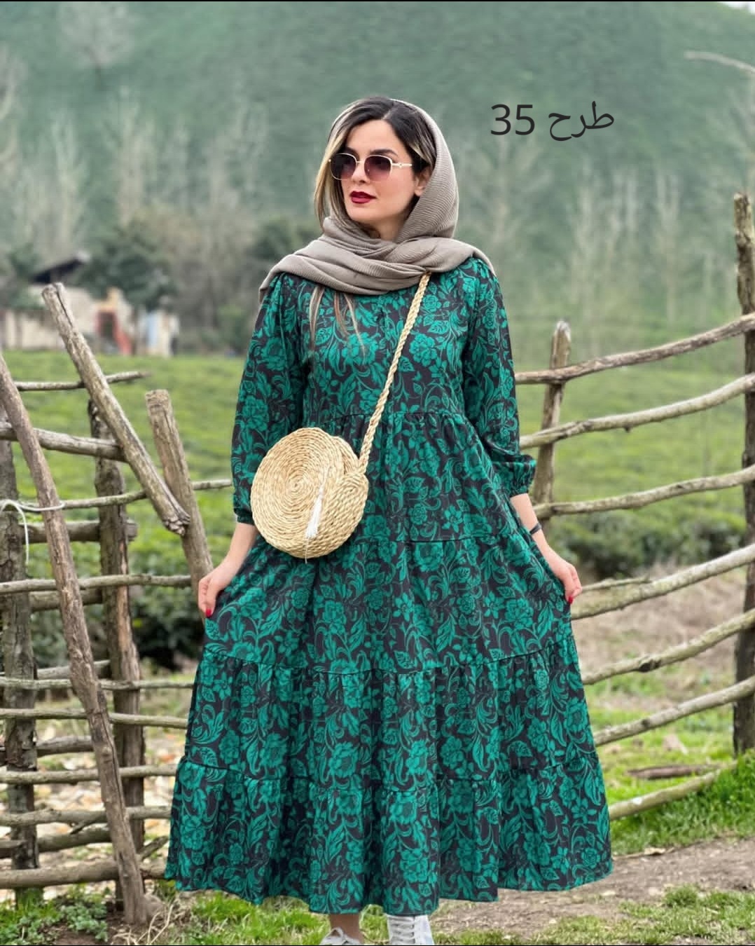 پیراهن مزونی فلور دارای ایراد جزیی