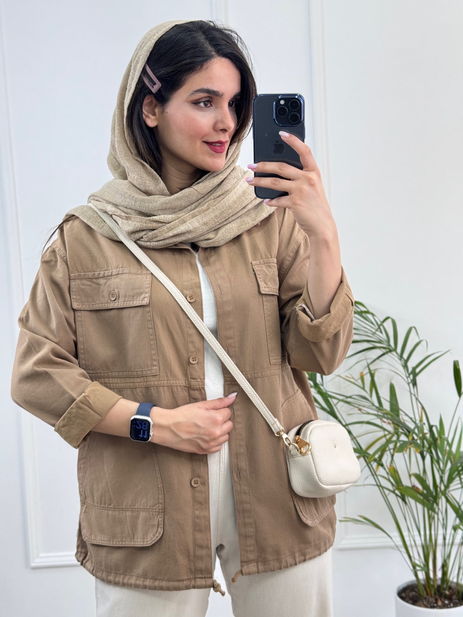 مانتو کتان ساچلی