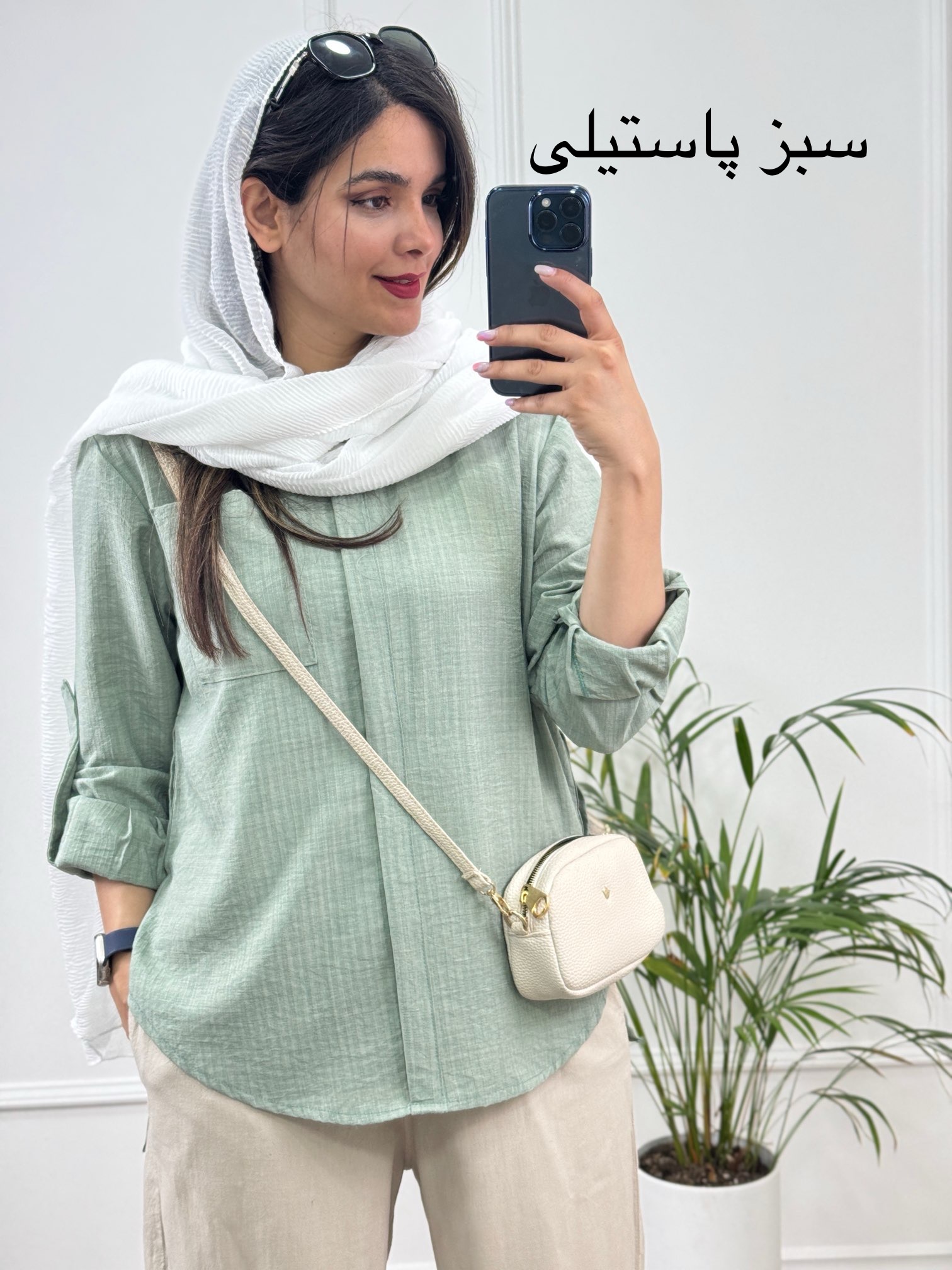 مانتو شومیزی گُلی