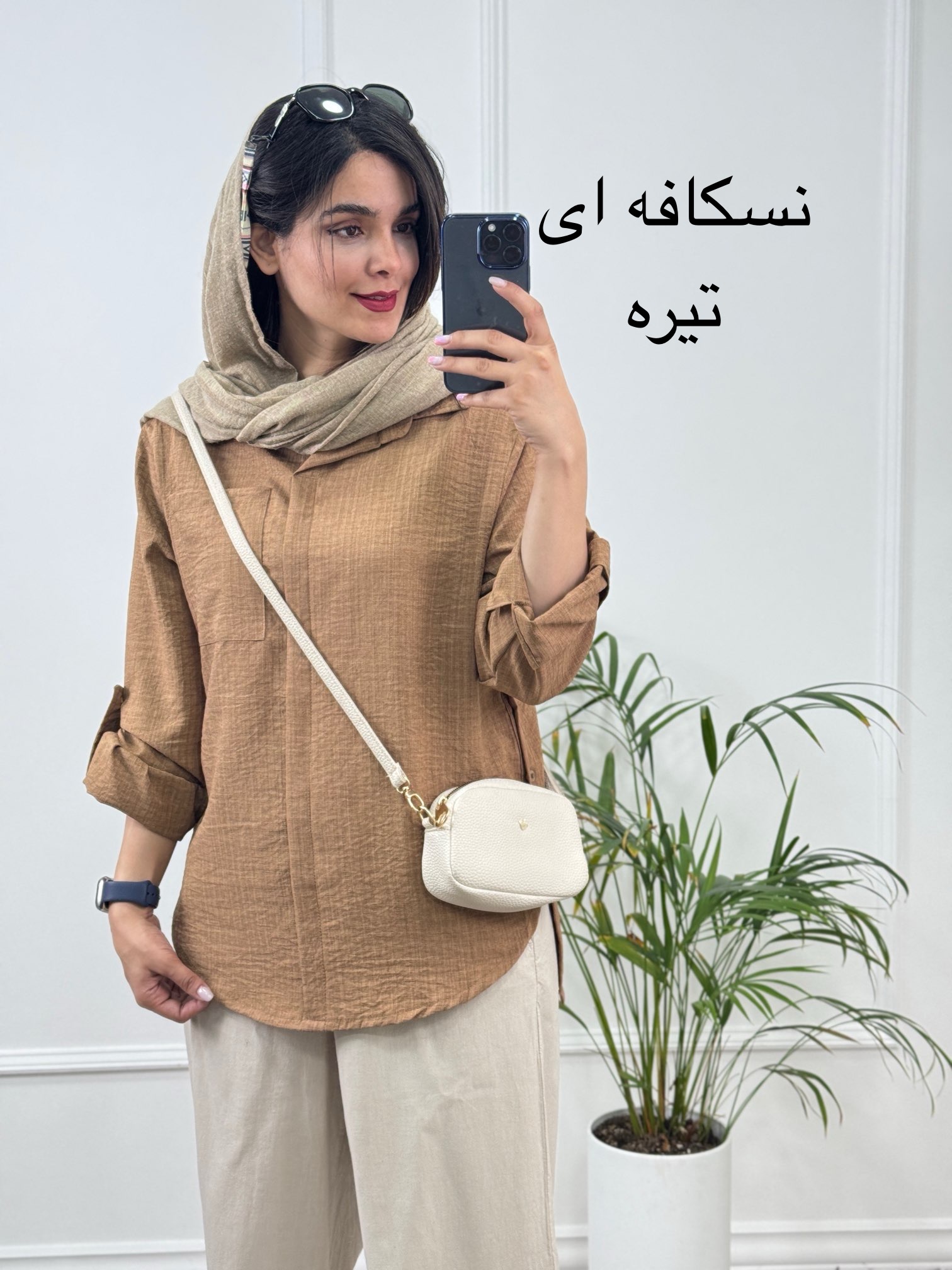 مانتو شومیزی گُلی