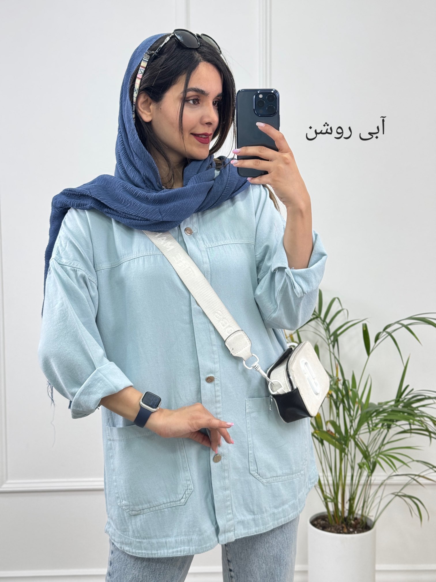 مانتو کتان جیب پایین
