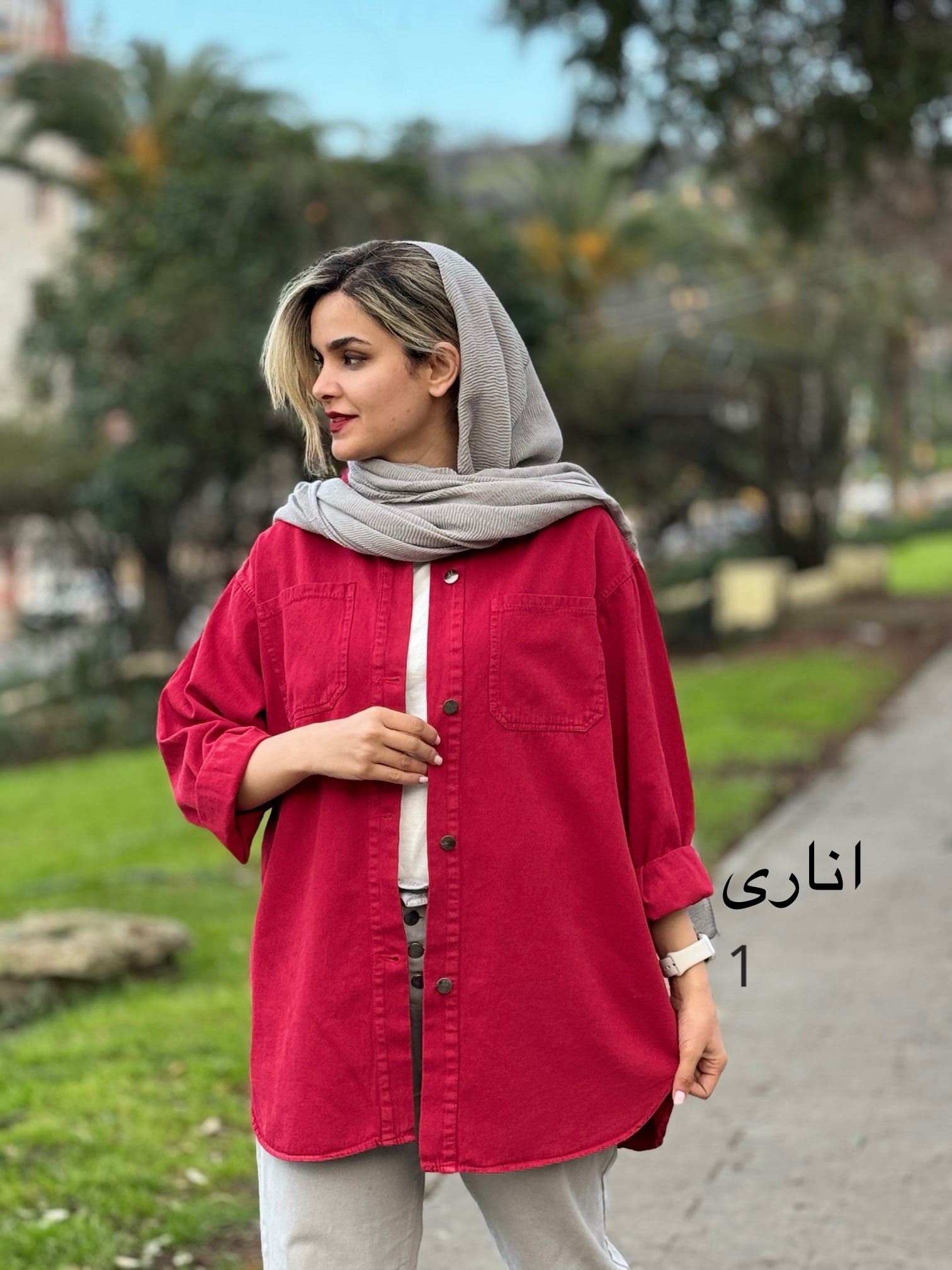 مانتو کتان زارا پلاس بلند ( دارای ایراد جزئی )