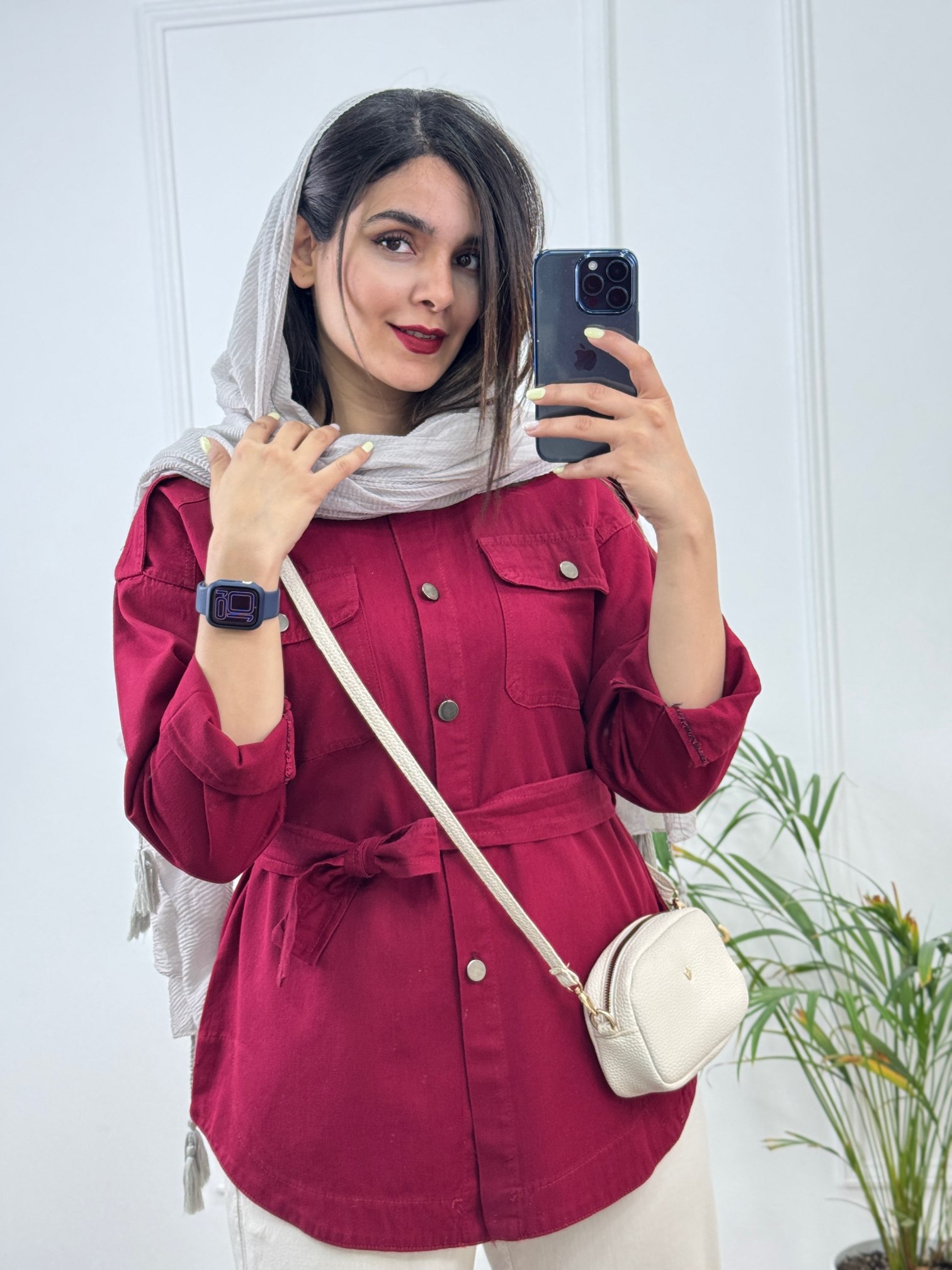 مانتو کتان جِلوه