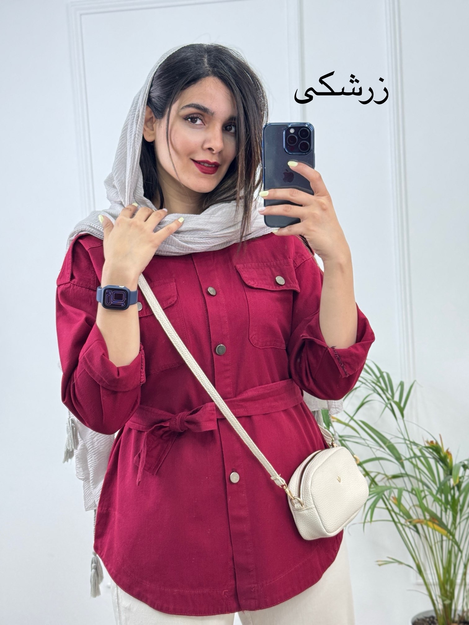 مانتو کتان جِلوه