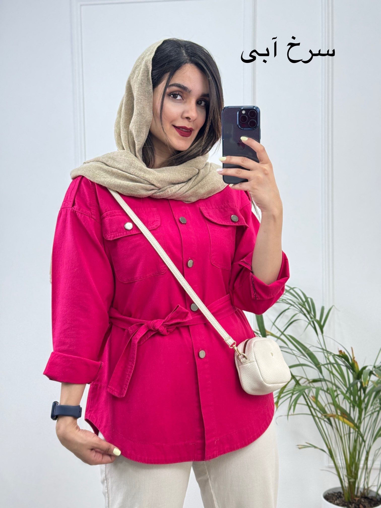 مانتو کتان جِلوه