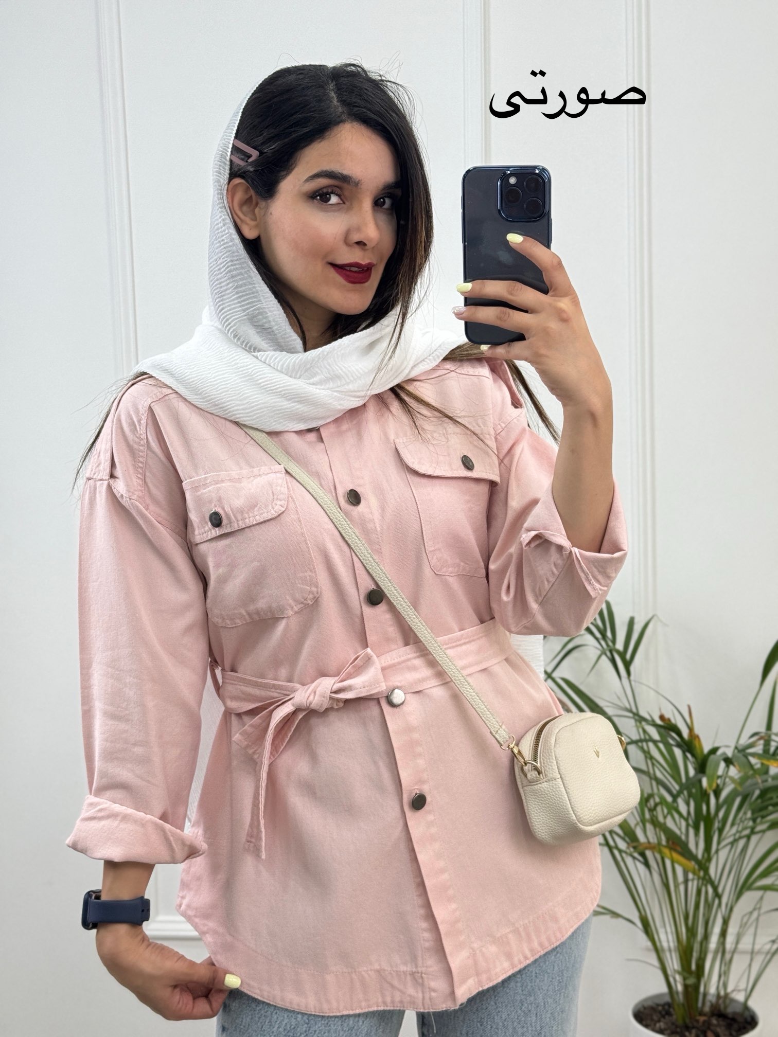 مانتو کتان جِلوه