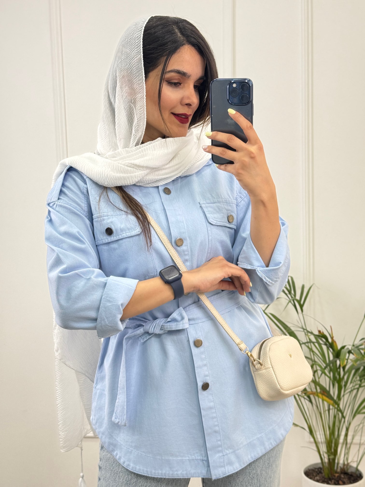 مانتو کتان جِلوه