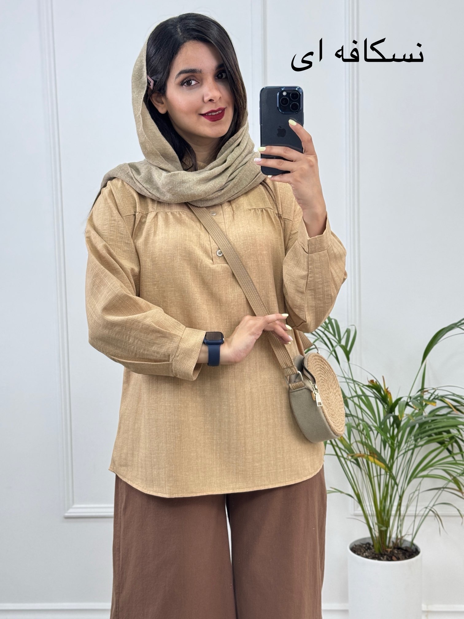 مانتو شومیزی مبینا