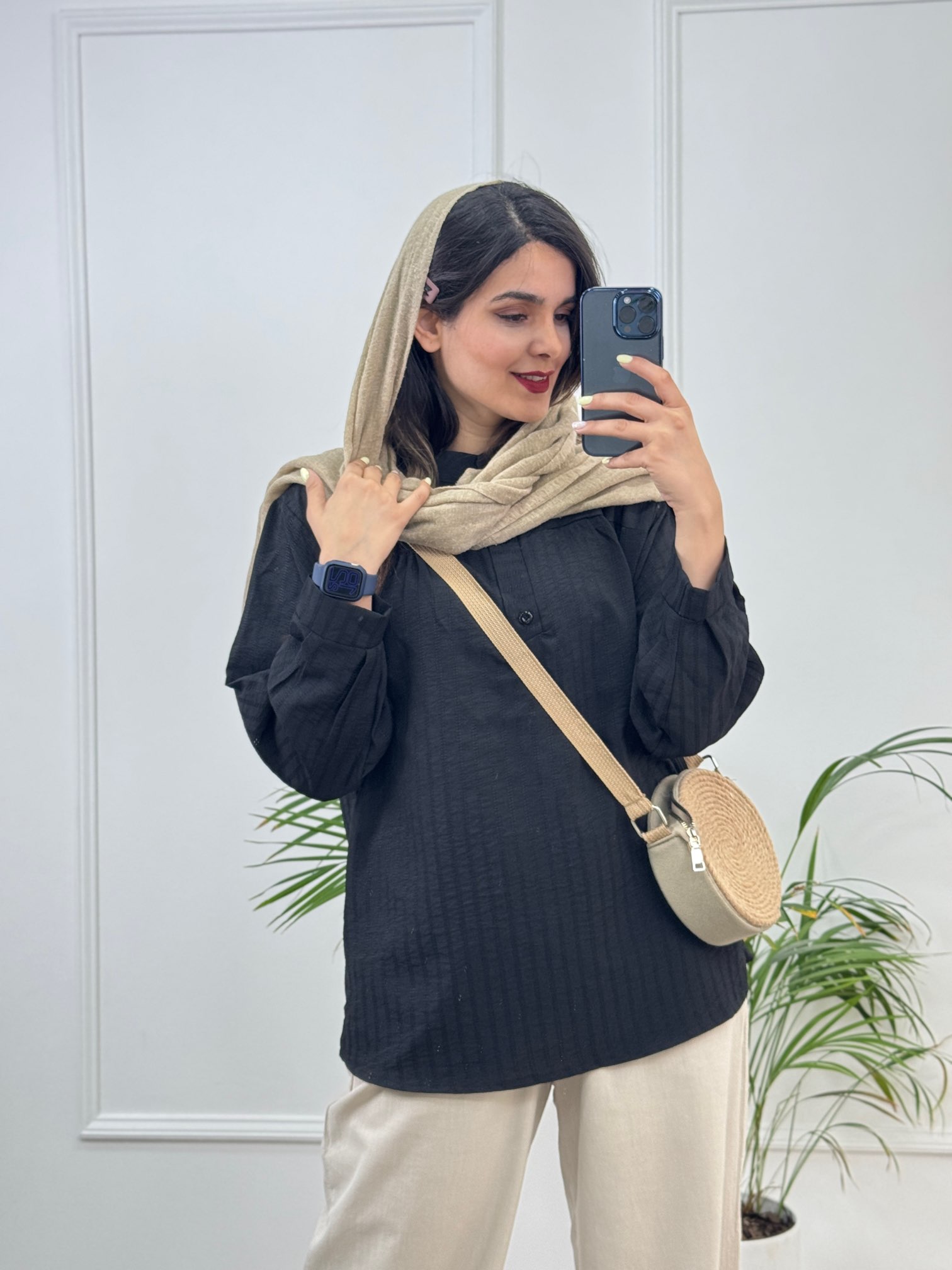 مانتو شومیزی مبینا