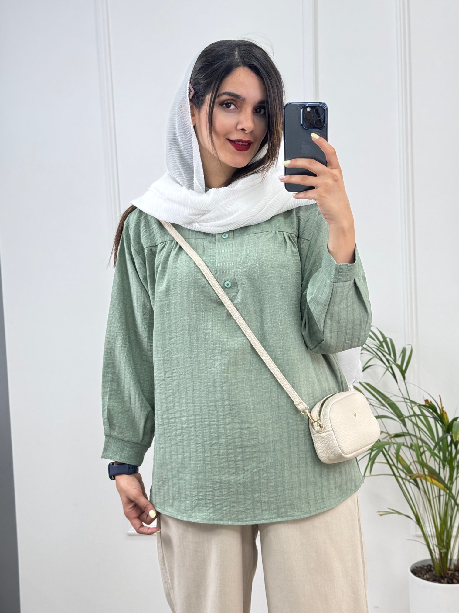 مانتو شومیزی مبینا