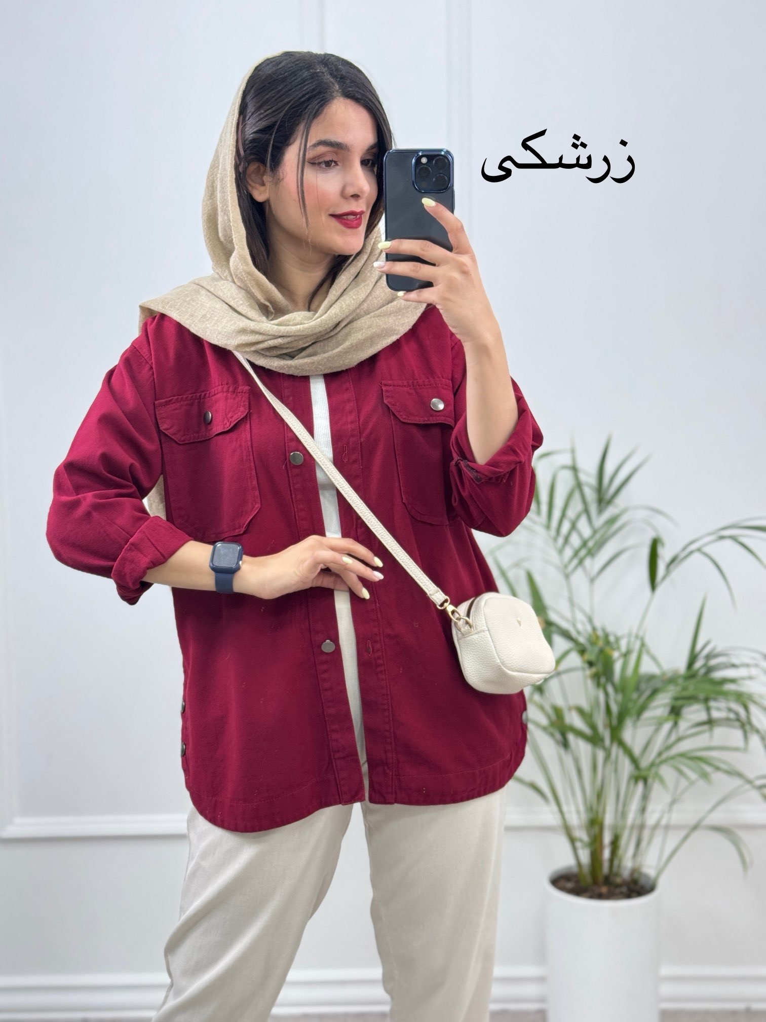 مانتو کتان نیکا