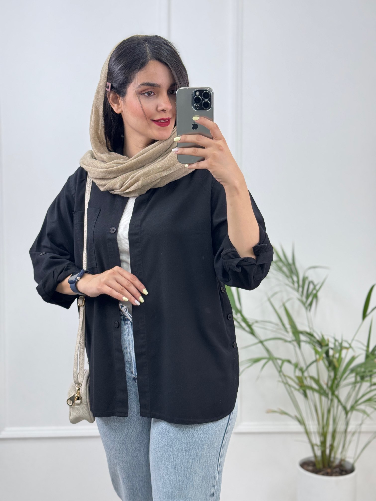 مانتو کتان پنبه پردیس