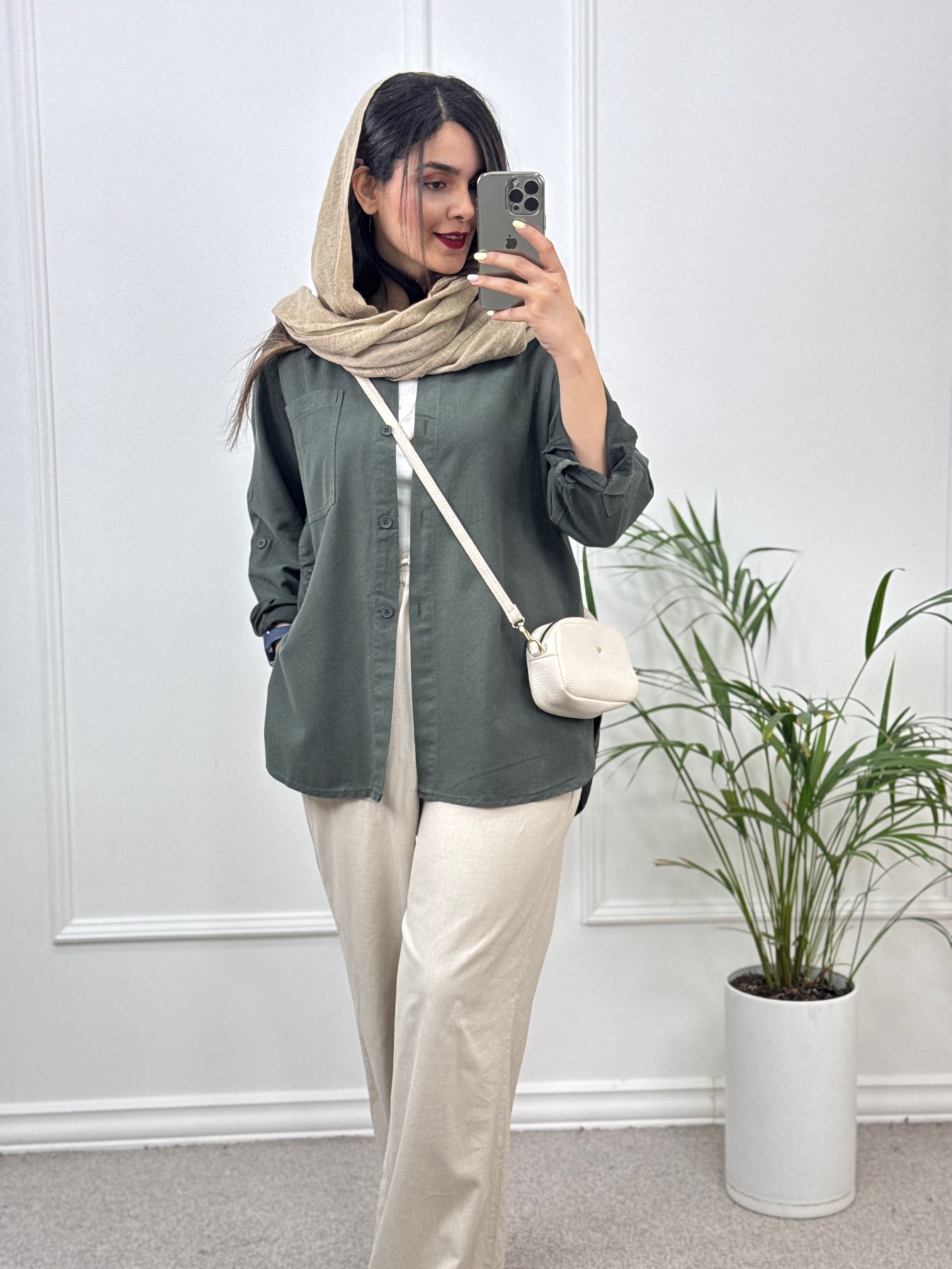 مانتو کتان پنبه پردیس