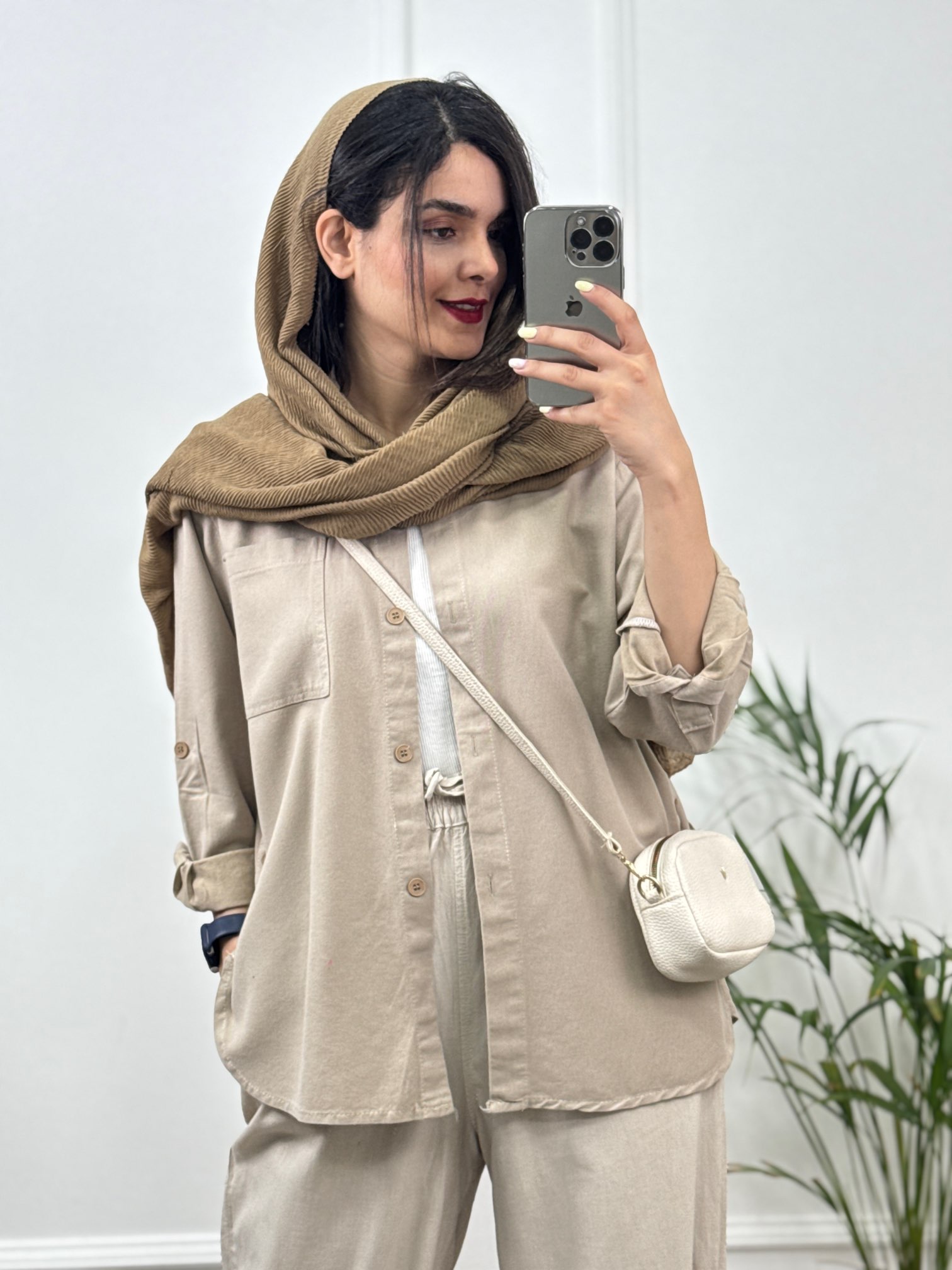مانتو کتان پنبه پردیس