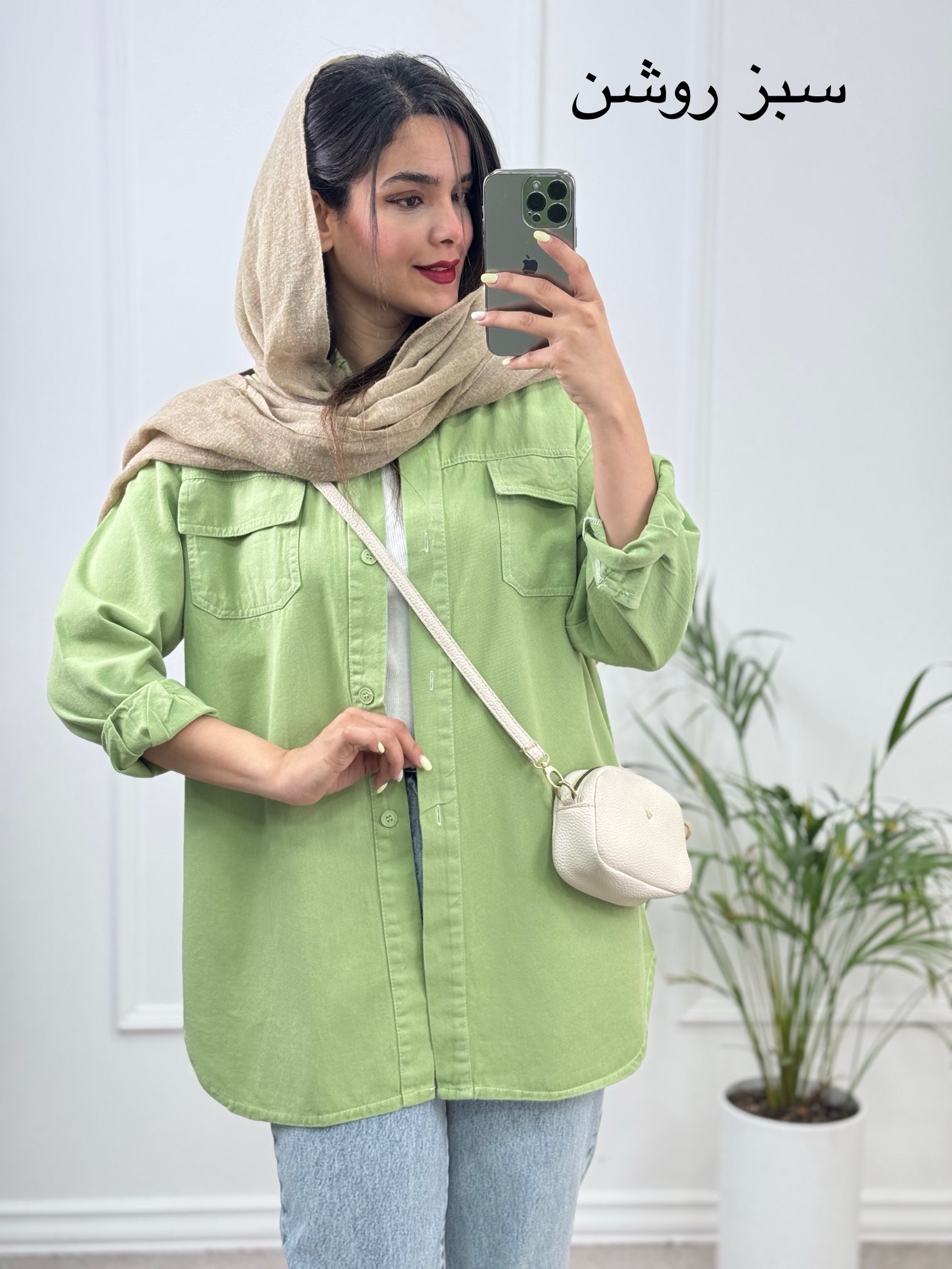 مانتو کتان صحرا