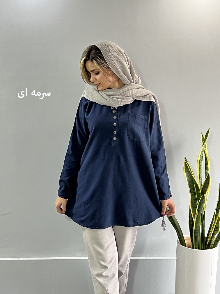 مانتو شومیزی آتنا ( دارای ایراد جزئی )