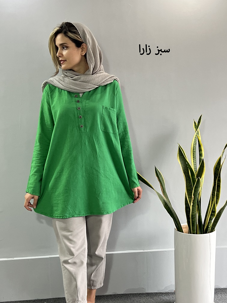 مانتو شومیزی آتنا ( دارای ایراد جزئی )