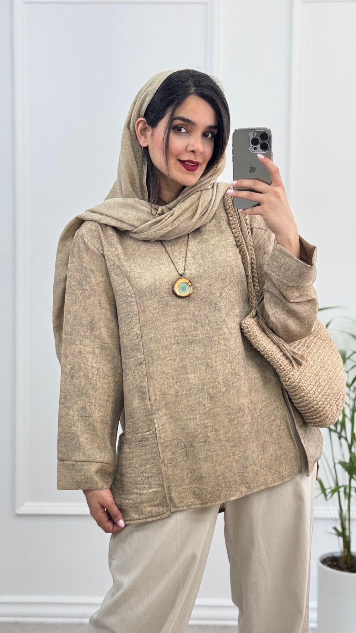 مانتو شومیزی روژین