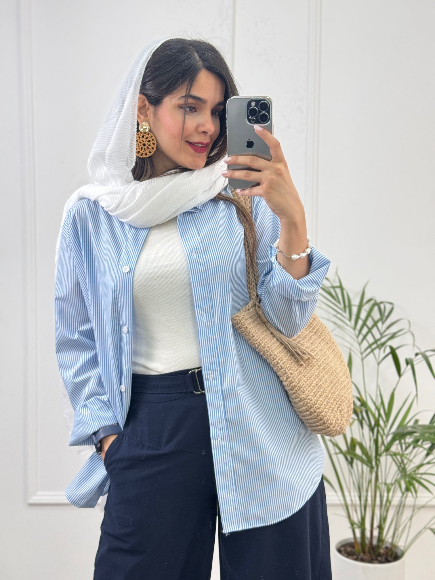 مانتو راه راه تِرندی