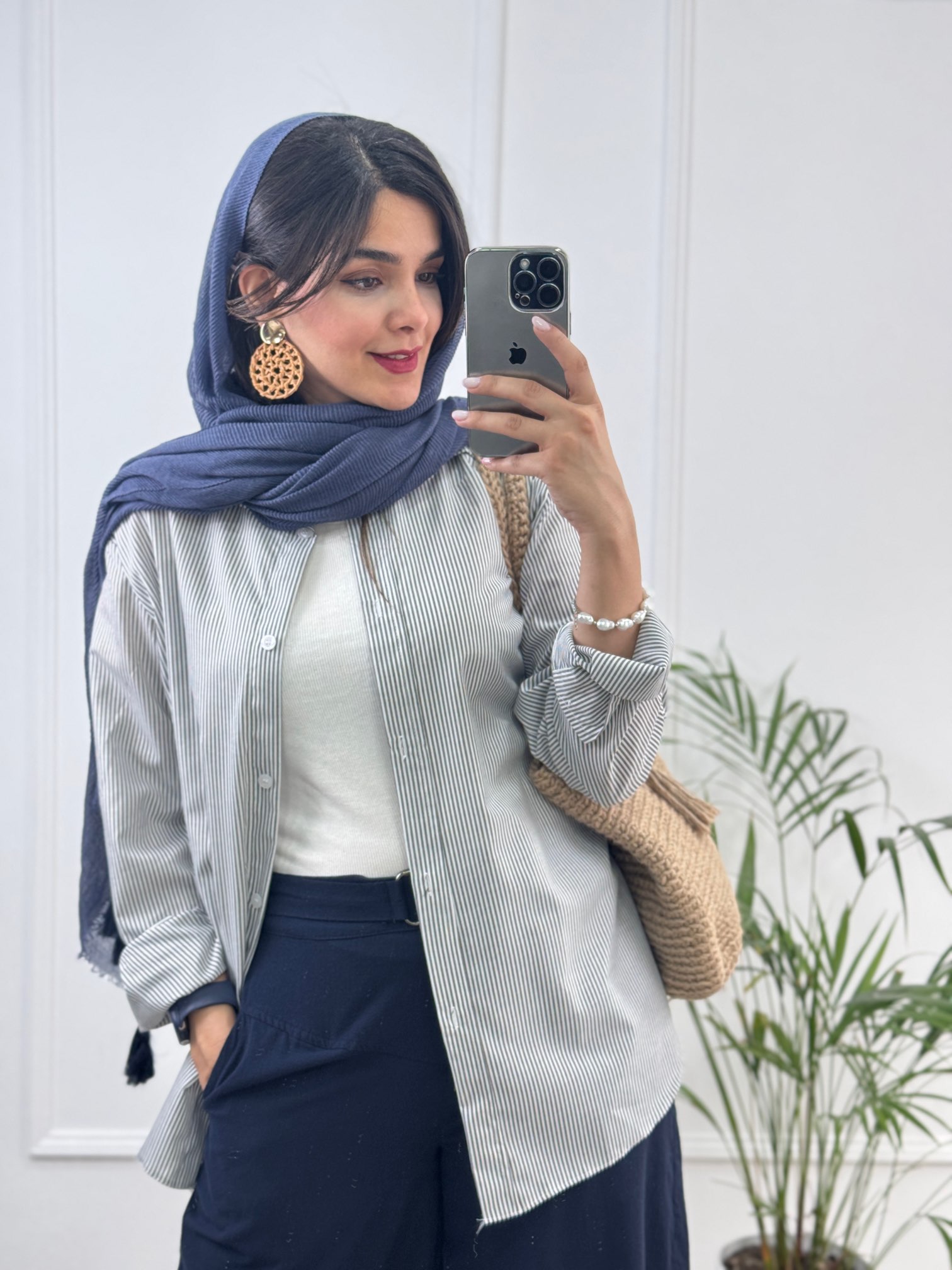 مانتو راه راه تِرندی