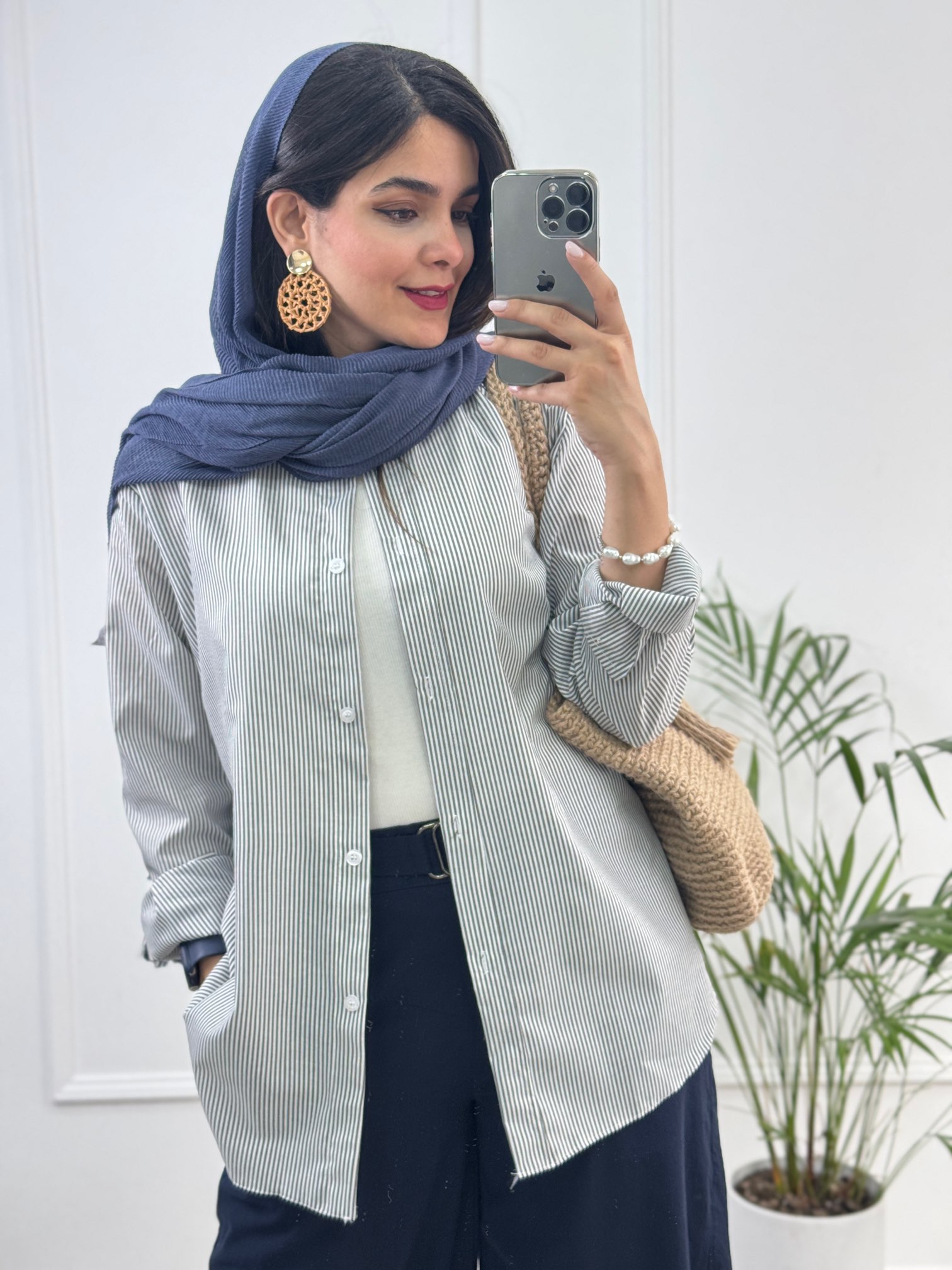 مانتو راه راه تِرندی