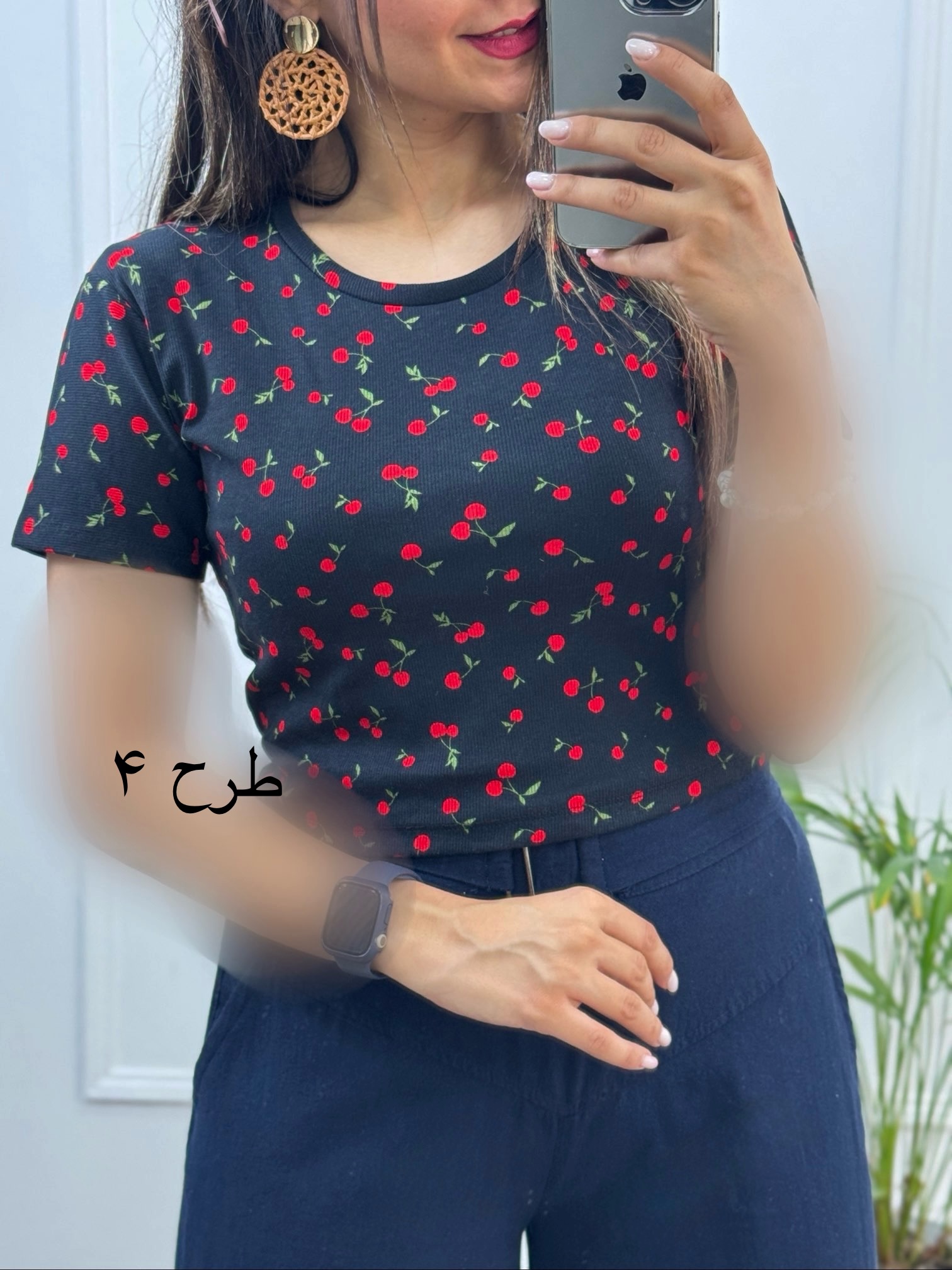 کراپ تیشرت آروشا