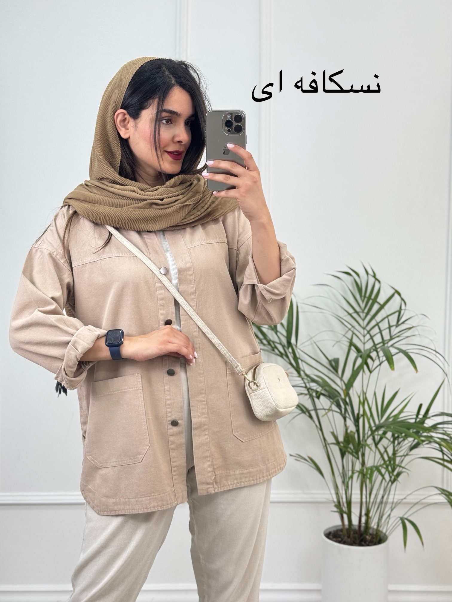 مانتو کتان نگاه
