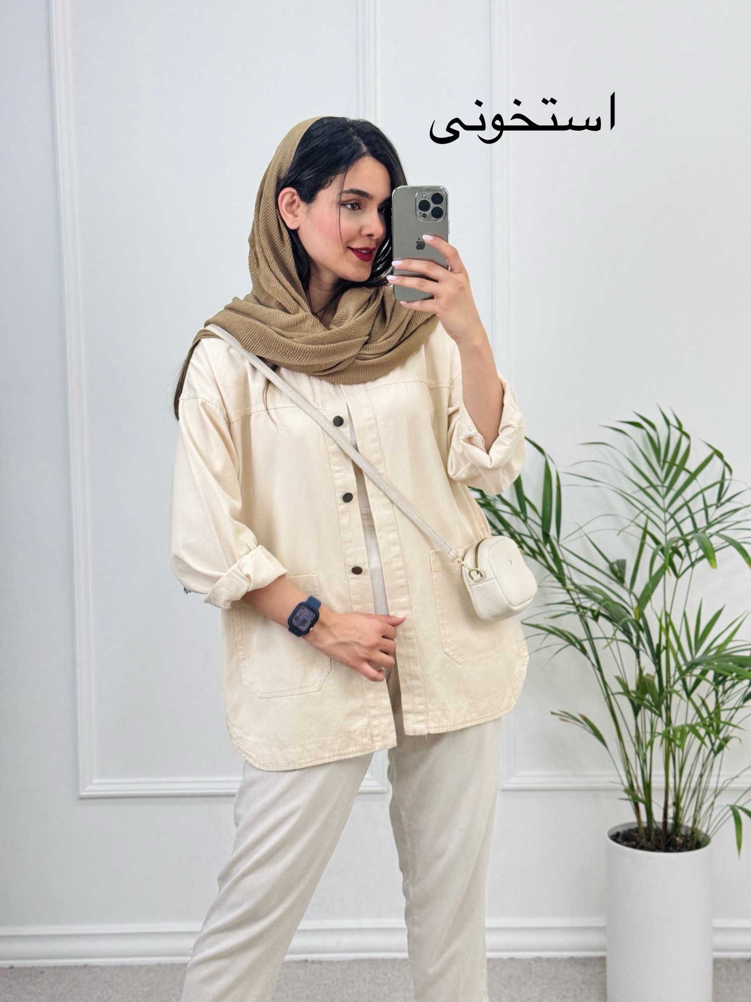 مانتو کتان نگاه