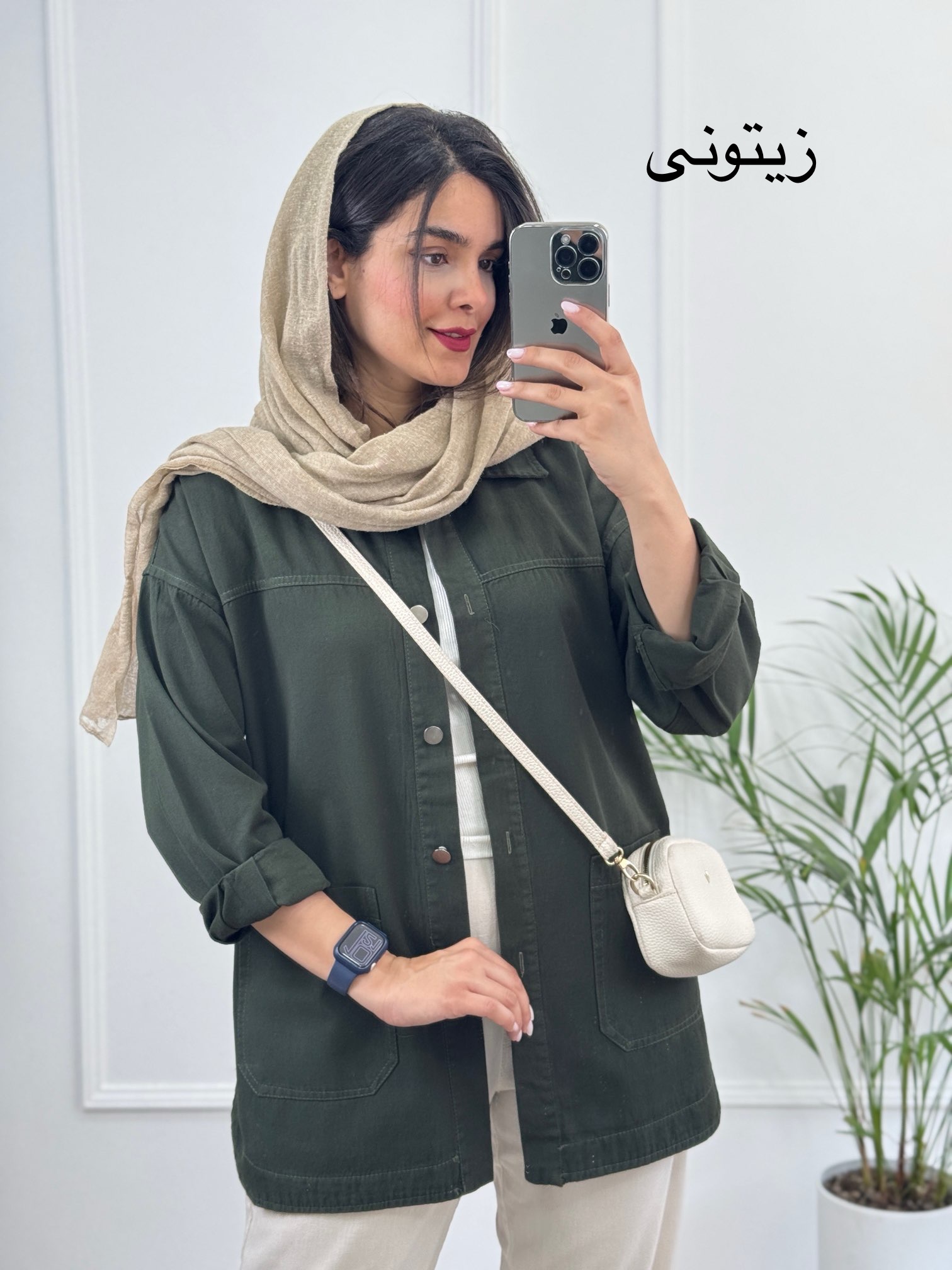 مانتو کتان نگاه