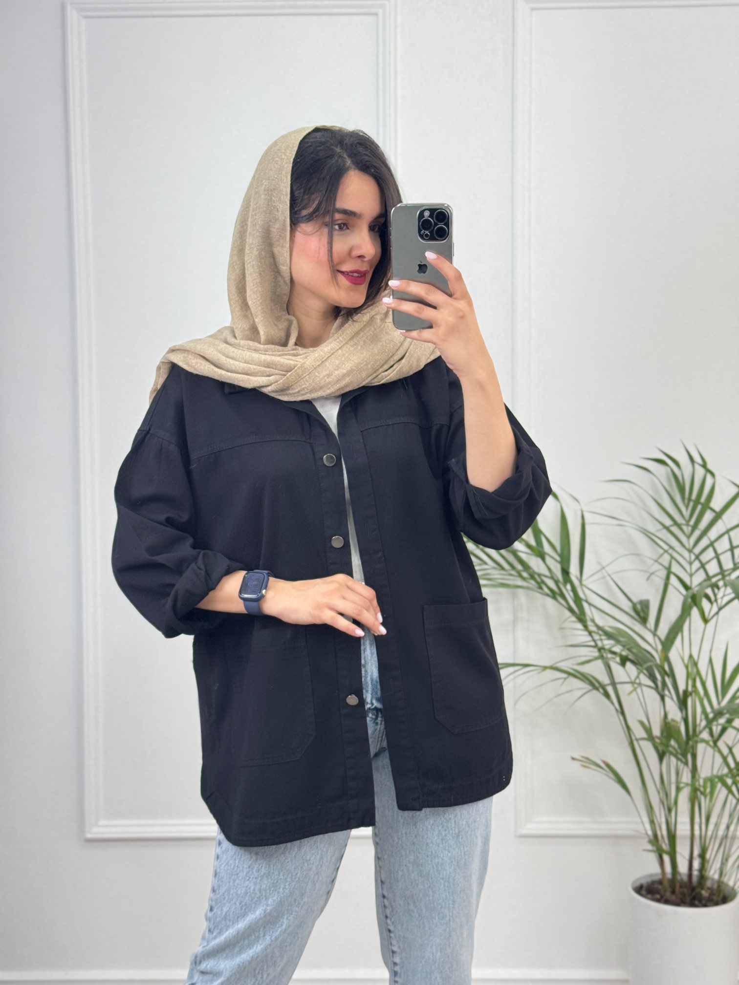 مانتو کتان نگاه