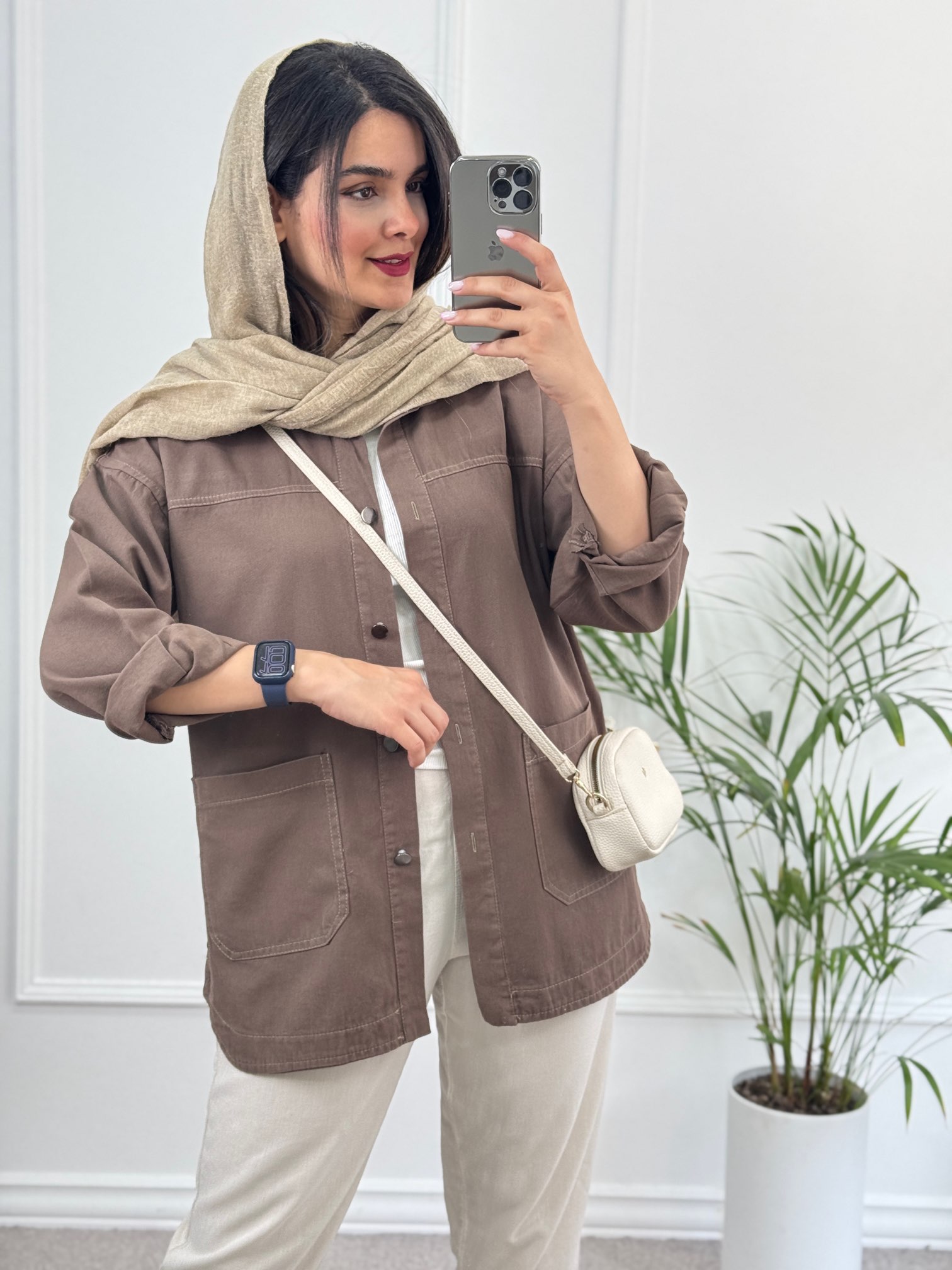 مانتو کتان نگاه