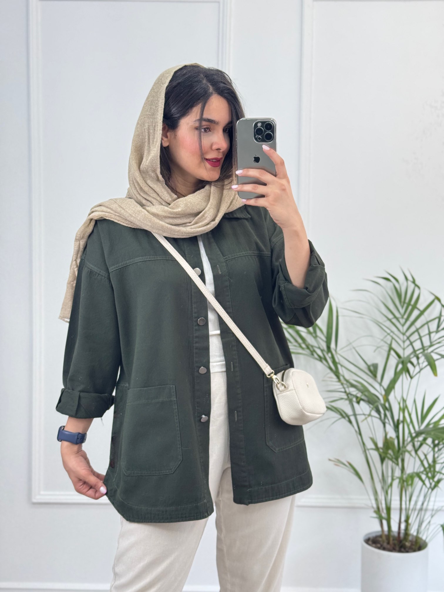 مانتو کتان نگاه