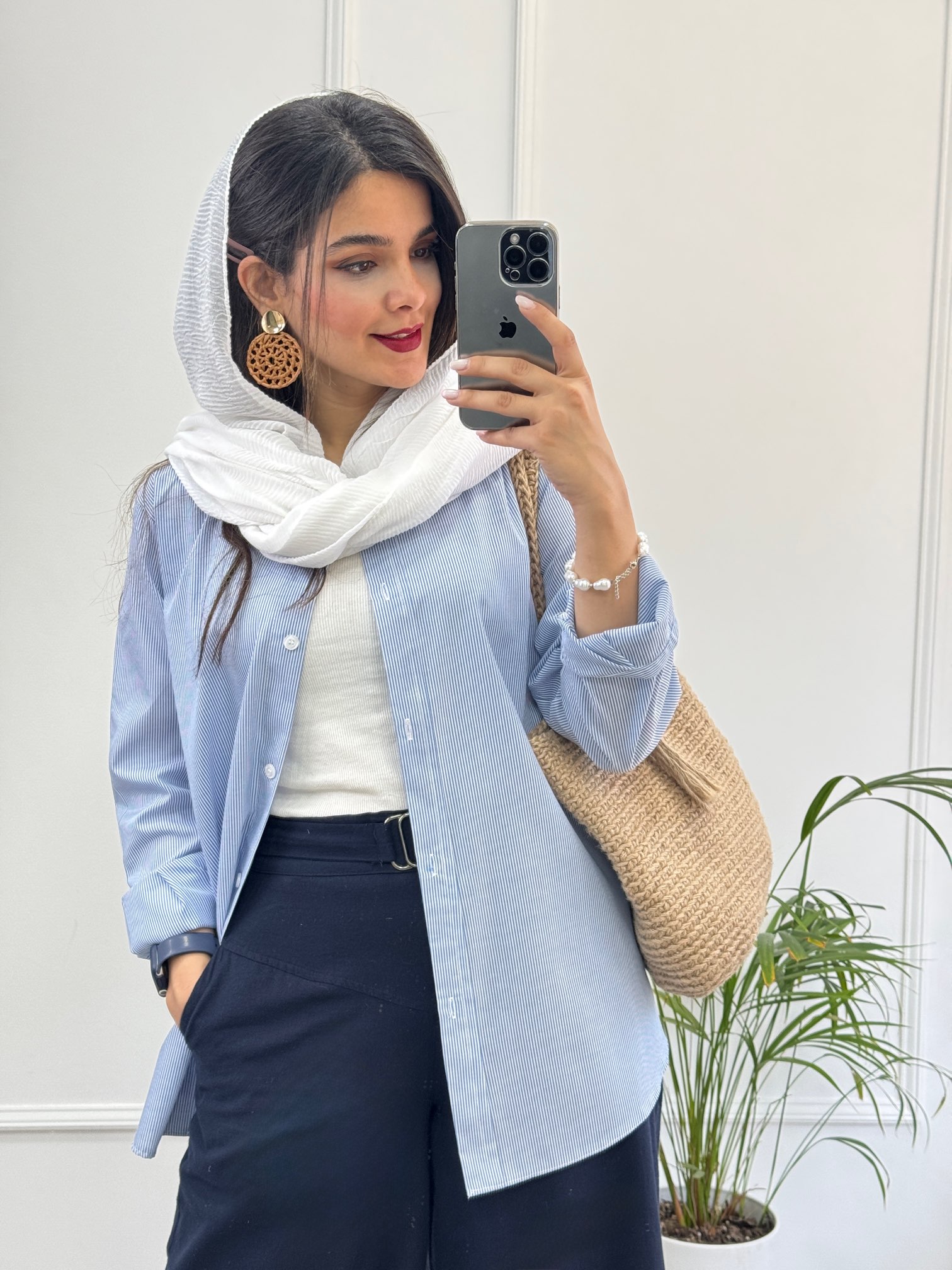 مانتو راه راه تِرندی