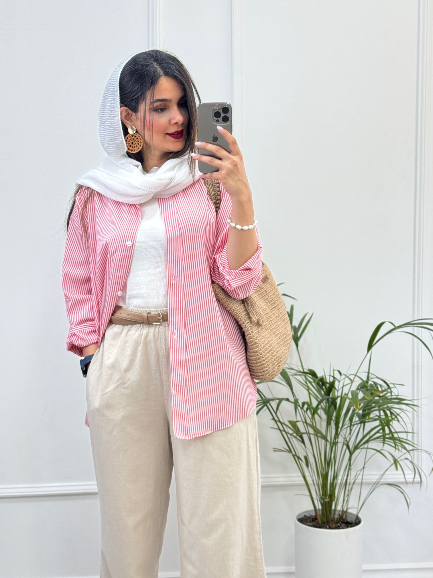 مانتو راه راه تِرندی
