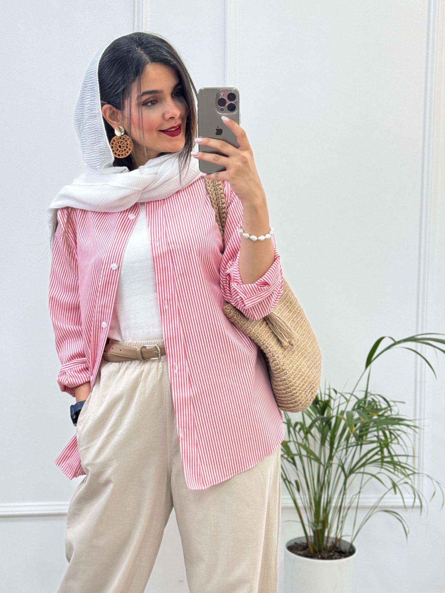 مانتو راه راه تِرندی