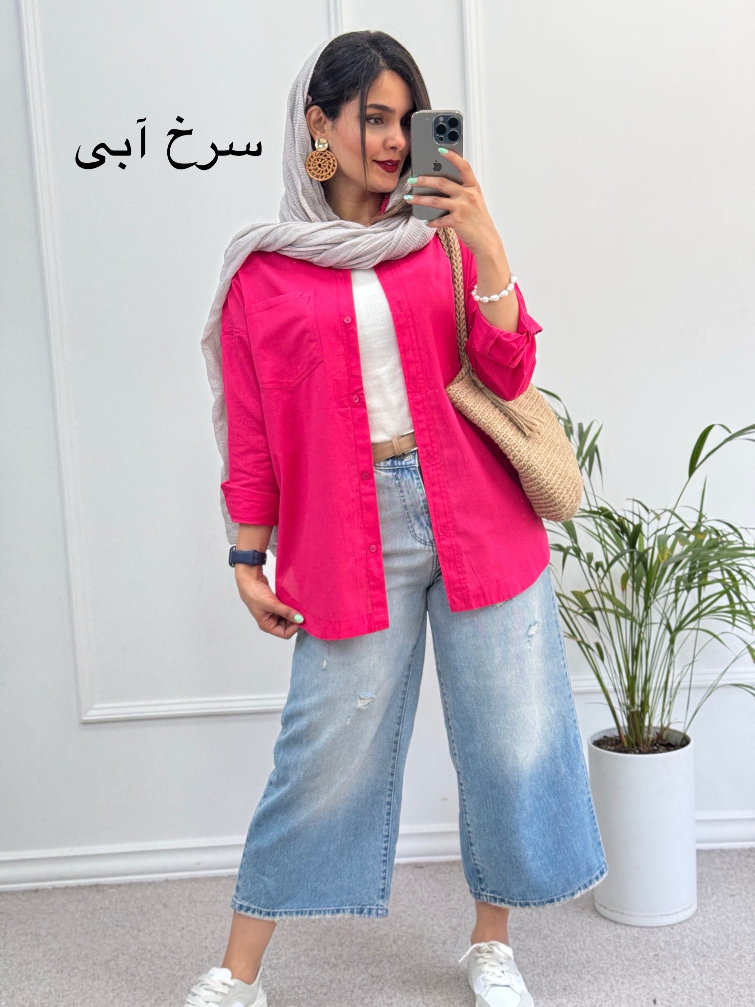 مانتو لینن وارداتی شاپرک
