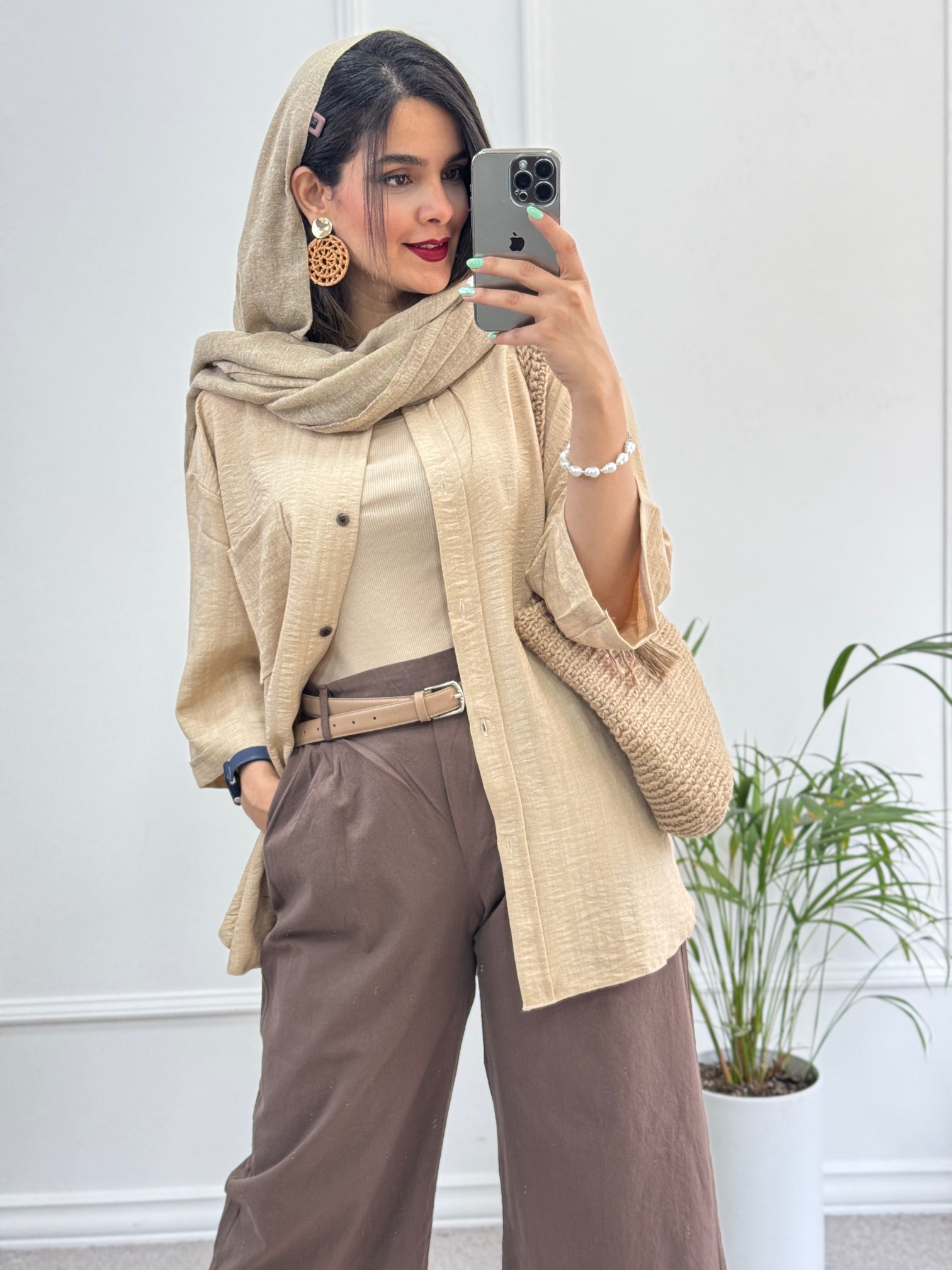 مانتو‌ شومیزی نازدونه ❤️